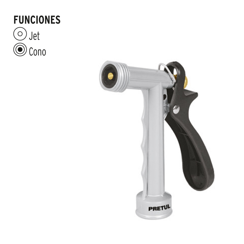 Pretul Pistola Metálica Para Riego 5"