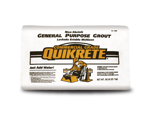 General Purpose Grout Concrete Mix Quikrete 50LB