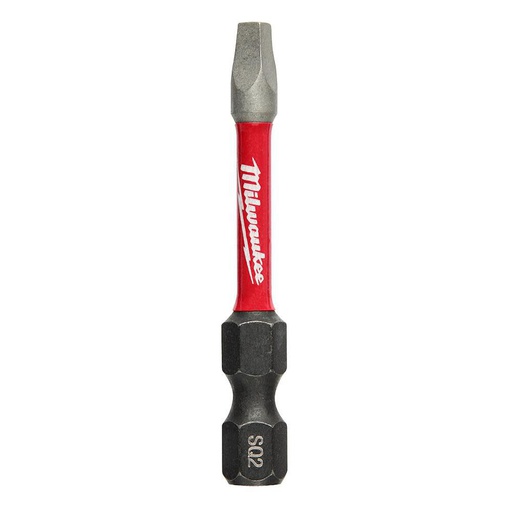 [12601] SQ2 | 2 " Milwaukee Punta cuadradas para impacto SHOCKWAVE™