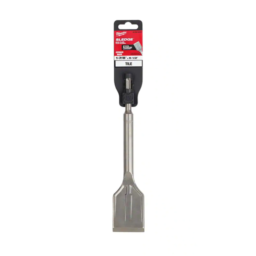 [48-62-6030] 1-7/8" x 9-1/2" Milwaukee Cincel para azulejos autoafilante SDS-PLUS SLEDGE™