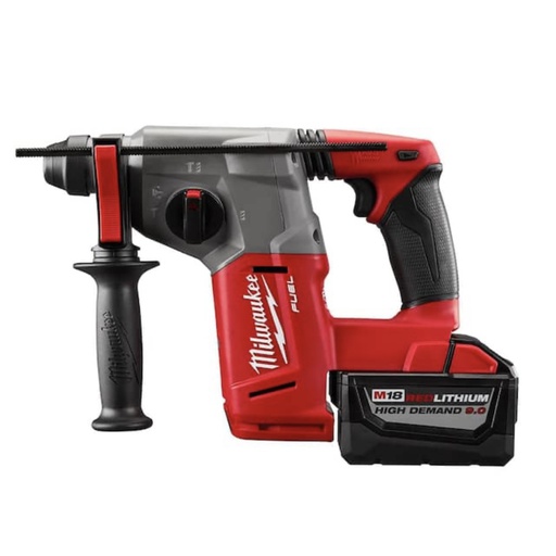 [2912-22] Milwaukee Kit de Martillo Rotativo M18 FUEL™ SDS Plus de 1"
