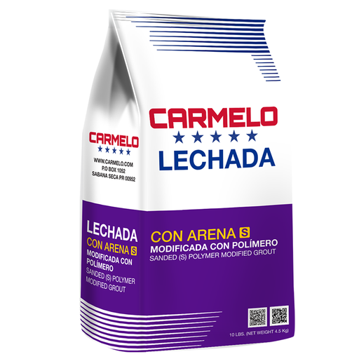 Carmelo (10Lbs) Lechada con arena "S"