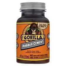 [12279] Gorilla Rubber Cement 4 Oz. 