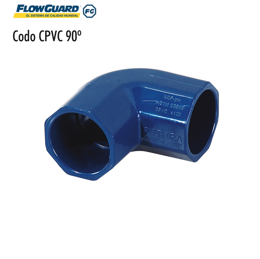 [14635] 1/2" | Codo CPVC Azul 1/2